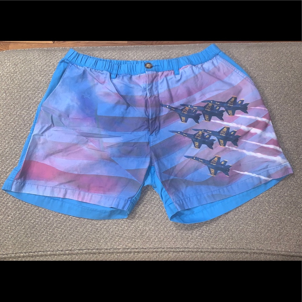 Chubbies Blue Angels Stretch Shorts 5.5” Inseam